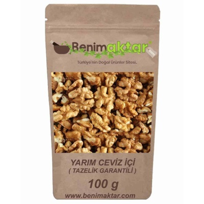BenimAktar Adıyaman Yarım Ceviz Lüx 100 Gr