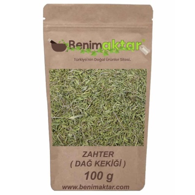 BenimAktar Dağ Kekiği Zahter Kekik 100 Gr