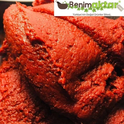 BenimAktar Domates Salçası Hatay Doğal El Yapımı Güneş Salçası 2 Kg