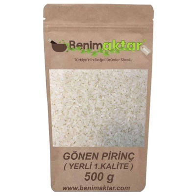 BenimAktar Gönen Lüks Baldo Pirinç 500 Gr