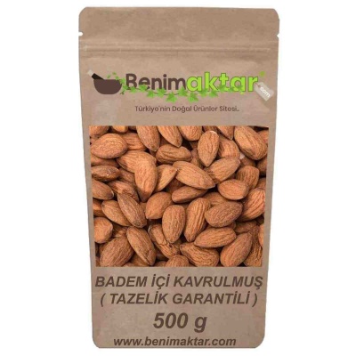 BenimAktar Kavrulmuş Badem 500 Gr