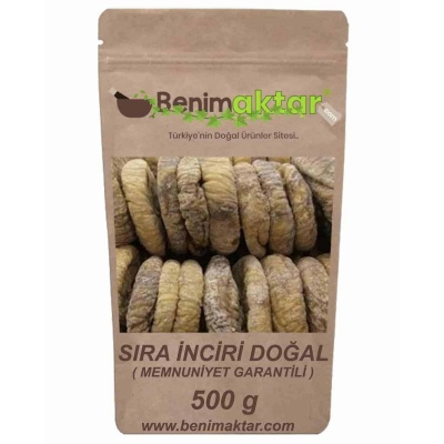 BenimAktar Naturel Sıra İncir Doğal Aydın 500 Gr