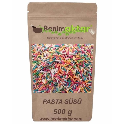 BenimAktar Pasta Süsü Dökme 500 Gr
