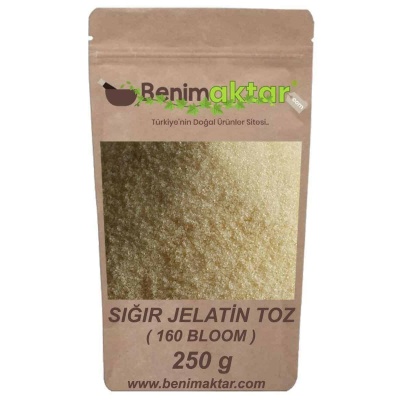 BenimAktar Sığır Jelatini Toz 250 Gr