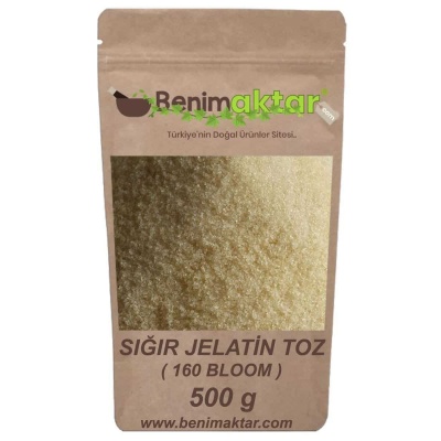 BenimAktar Sığır Jelatini Toz 500 Gr
