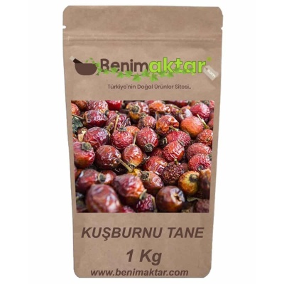 BenimAktar Yeni Mahsül Kuşburnu Tane 1 Kg