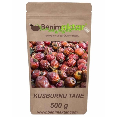 BenimAktar Yeni Mahsül Kuşburnu Tane 500 Gr