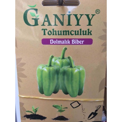 Ganiyy Dolmalık Biber Tohumu Kaliteli Güvenilir