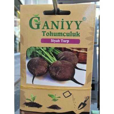 Ganiyy Siyah Turp Tohumu Kaliteli Güvenilir