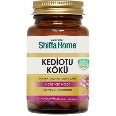 Shiffa Home Kedi Otu Valerian Root Kapsül 60 Adet
