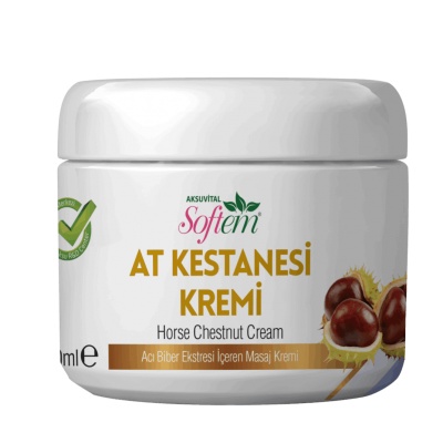 Softem At Kestanesi Kremi Acı Biber ve Tavşan Memesi Otu Katkılı 250 ml